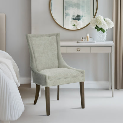 Sedie da pranzo laterali Madison Park Signature Ultra imbottite con gambe in legno (set da 2) - N/D