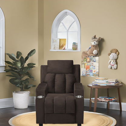 Sedili magici per supereroi e principesse, poltrona reclinabile super deluxe per bambini con poggiapiedi, poggiatesta e 2 portabicchieri