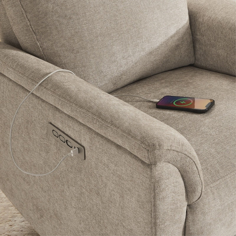 Poltrona reclinabile girevole elettrica per bambini Maire con luce notturna