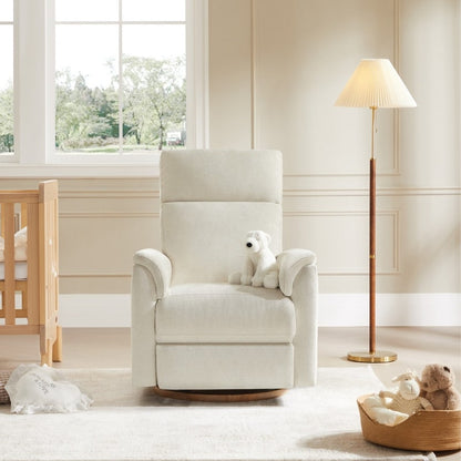 Poltrona reclinabile girevole elettrica per bambini Maire con luce notturna