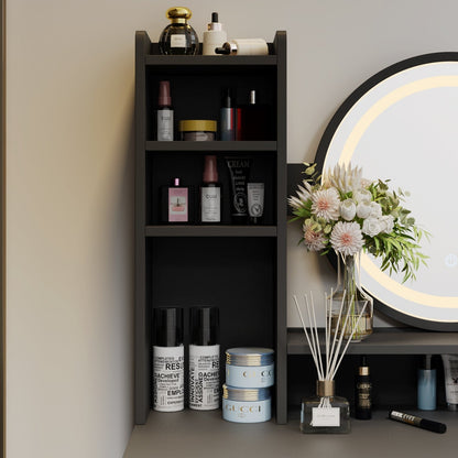 Set da toeletta per il trucco con specchio touch screen e sgabello