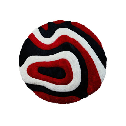 Tappeto dal design astratto Mateos Shag