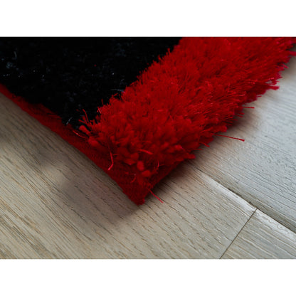 Tappeto dal design astratto Mateos Shag