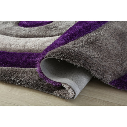 Tappeto dal design astratto Mateos Shag