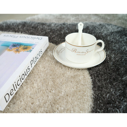 Tappeto dal design astratto Mateos Shag