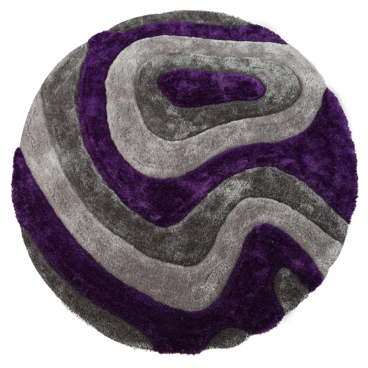 Tappeto dal design astratto Mateos Shag