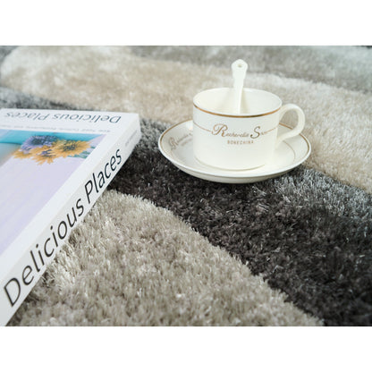 Tappeto dal design astratto Mateos Shag