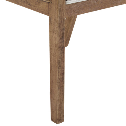 Sedie da pranzo imbottite in canna e legno Maurers (set di 2) di Christopher Knight Home