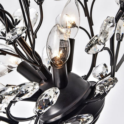 Maxax 4 - Lampadario classico/tradizionale unico con dettagli in cristallo