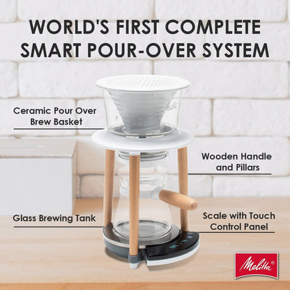 Sistema di caffè Melitta Senz V Connected Smart Pour-Over