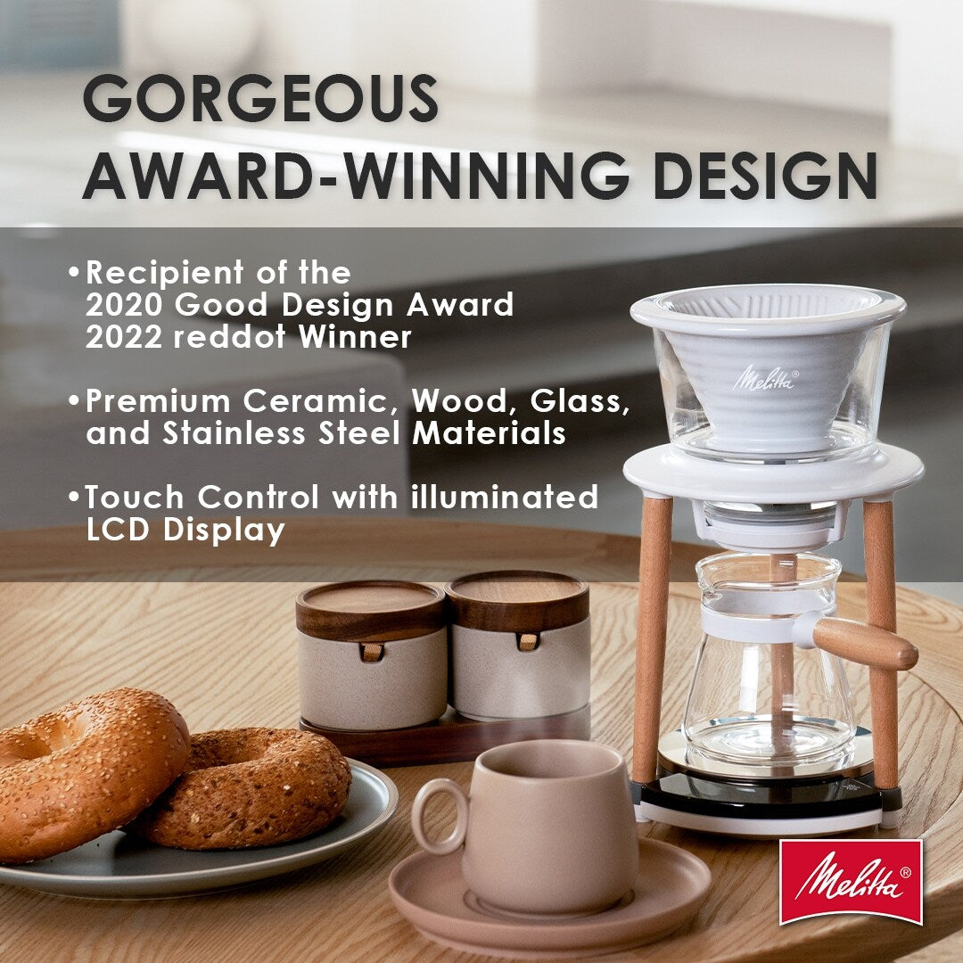Sistema di caffè Melitta Senz V Connected Smart Pour-Over