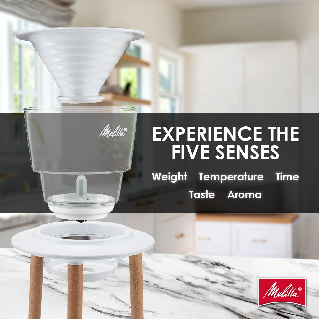 Sistema di caffè Melitta Senz V Connected Smart Pour-Over