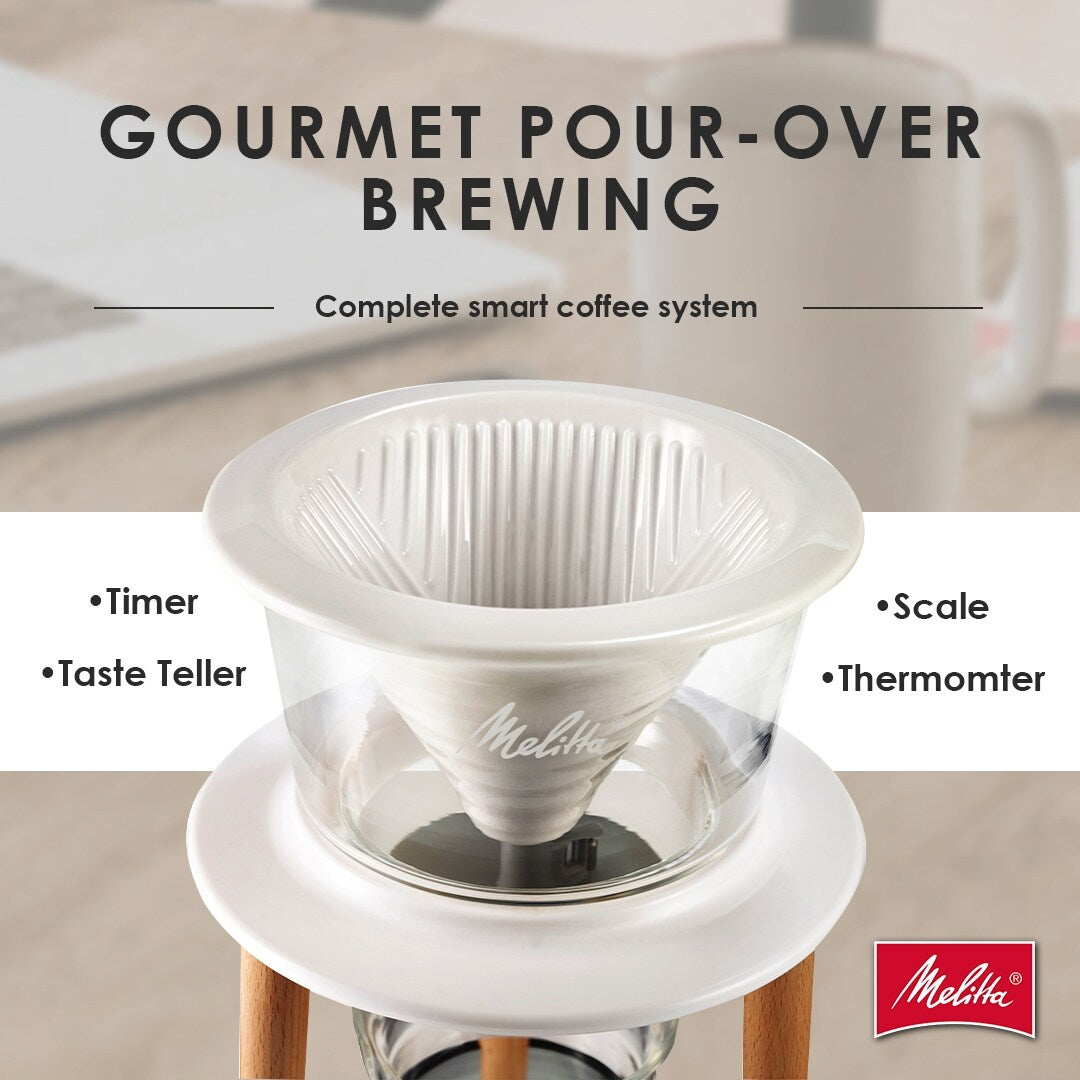 Sistema di caffè Melitta Senz V Connected Smart Pour-Over