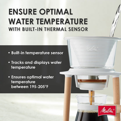 Sistema di caffè Melitta Senz V Connected Smart Pour-Over