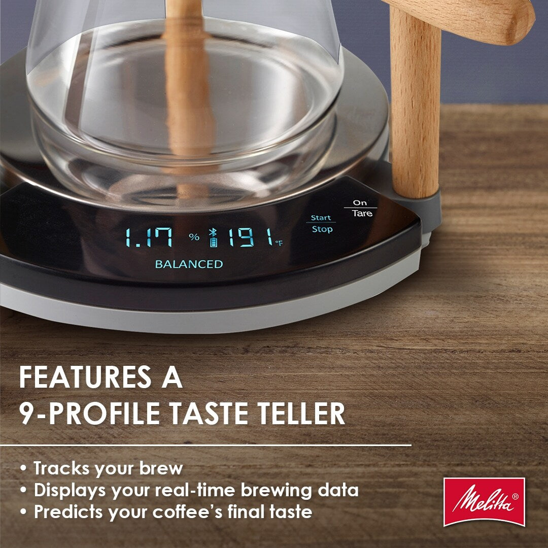 Sistema di caffè Melitta Senz V Connected Smart Pour-Over