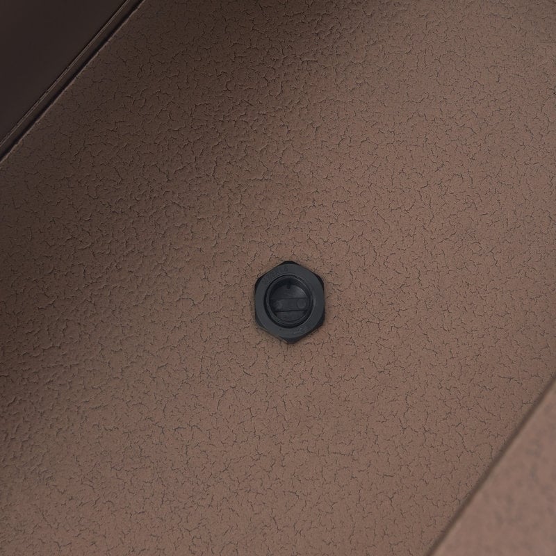 Fioriera metallica pesante per piante da esterno, 38Lx10Wx30H pollici di altezza e lunghezza, fioriera divisoria in metallo - 38x30x10