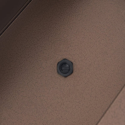 Fioriera metallica pesante per piante da esterno, 38Lx10Wx30H pollici di altezza e lunghezza, fioriera divisoria in metallo - 38x30x10