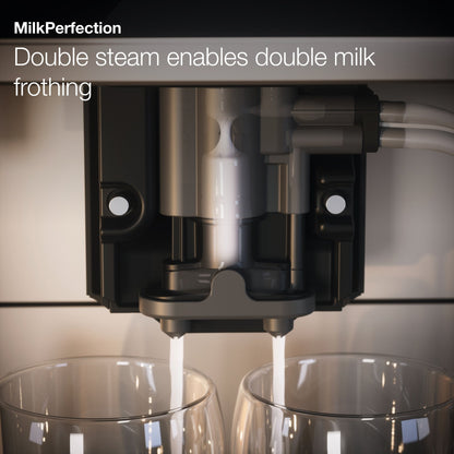 Miele CM 6160 MilkPerfection Sistema da banco per caffè - Bianco loto