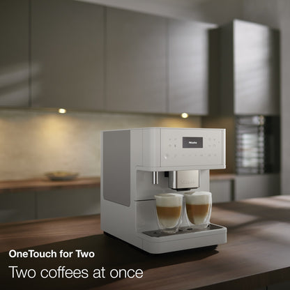 Miele CM 6160 MilkPerfection Sistema da banco per caffè - Bianco loto