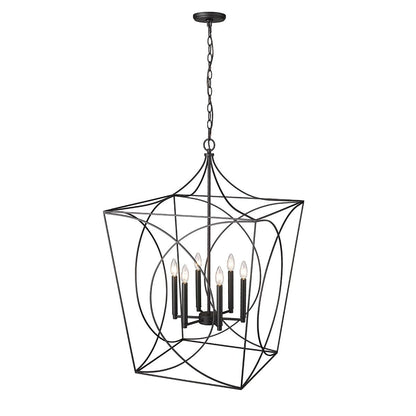 Lampada a sospensione Millennium Lighting Tracy a 4 luci in più finiture