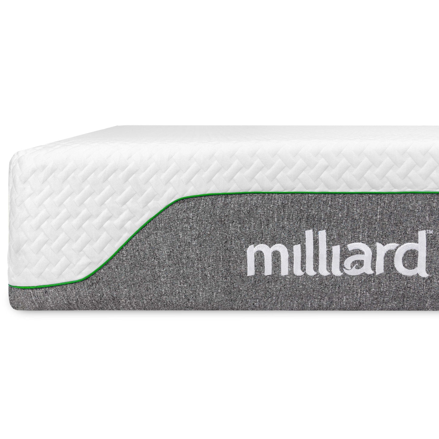 Materasso in memory foam Milliard da 10 pollici, rigido, Bed-in-a-Box/allevia la pressione, classico