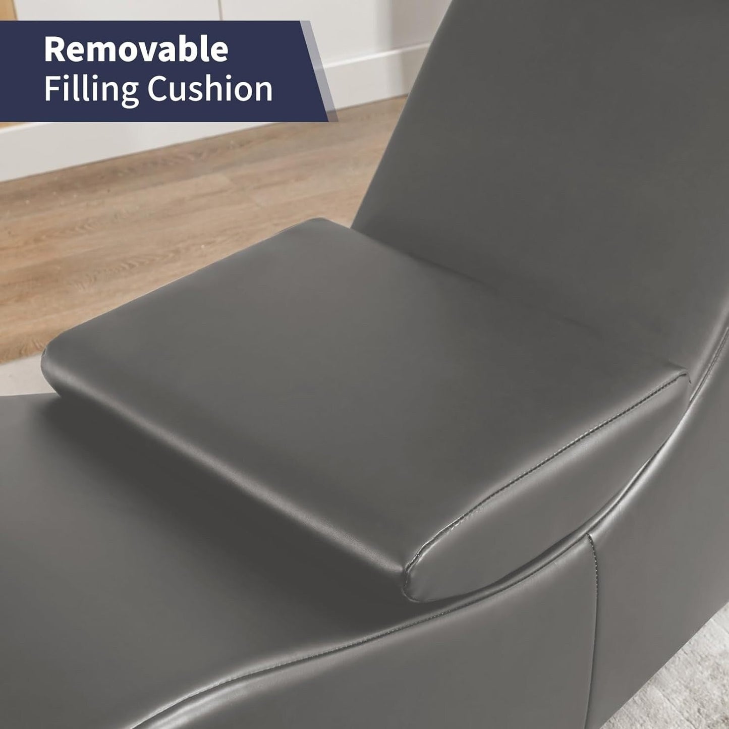 Sedia da yoga per interni Mixoy, sedia da yoga curva Chaise longue per adulti, esercizi di stretching e relax