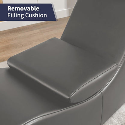 Sedia da yoga per interni Mixoy, sedia da yoga curva Chaise longue per adulti, esercizi di stretching e relax