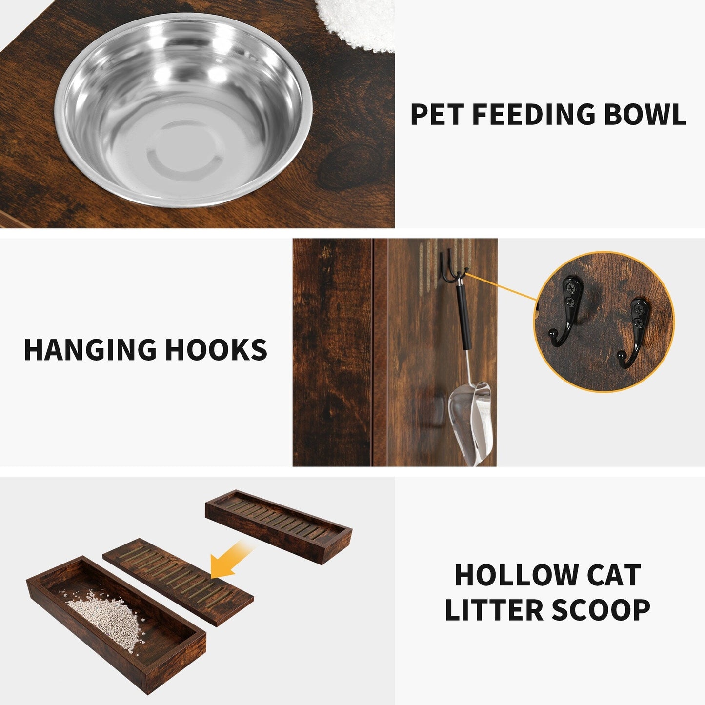 Moasis Doppia Lettiera per Gatti con Tiragraffi e Albero per Gatti