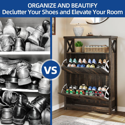 Moasis Scarpiera con 2 scomparti per ingresso e corridoio