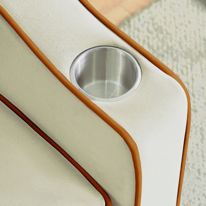 Divano letto singolo convertibile moderno 70.86 3 in 1 con schienale regolabile e porta di ricarica USB per soggiorno