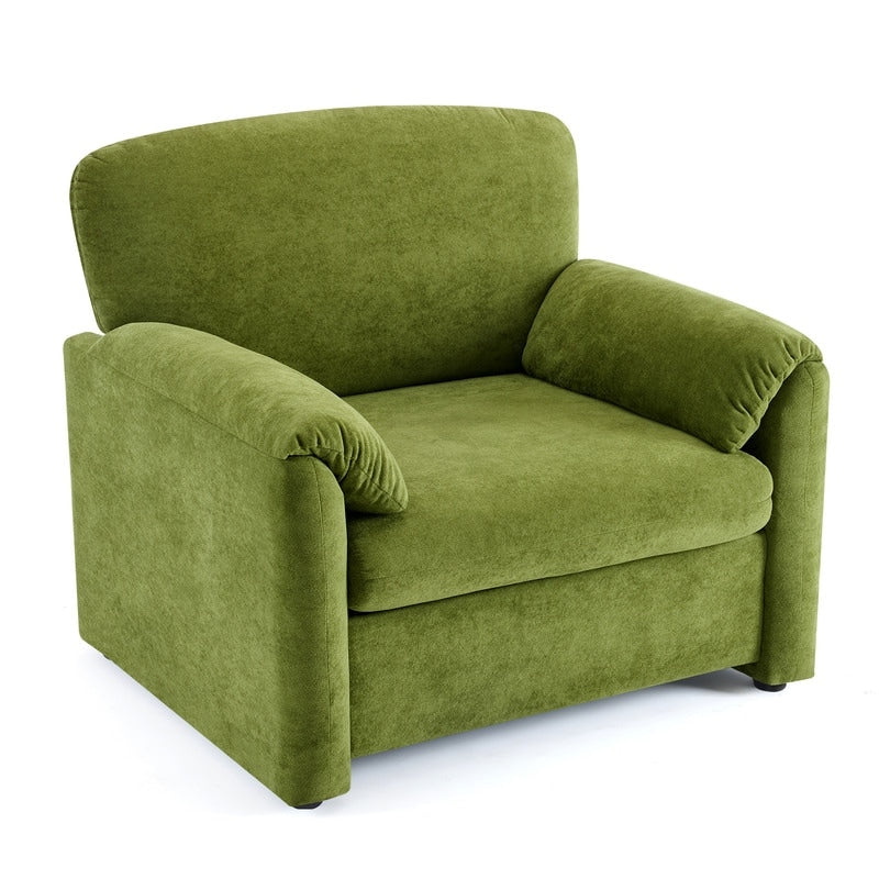 Poltrona moderna con orecchie di elefante, divano decorativo, seduta comoda per soggiorno e camera da letto