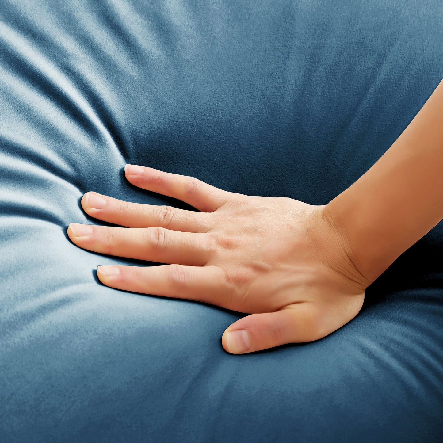 Divano letto futon moderno, divano letto trasformabile con gambe in legno affusolate, 78,35 L, piccolo divano con schienale diviso per soggiorno