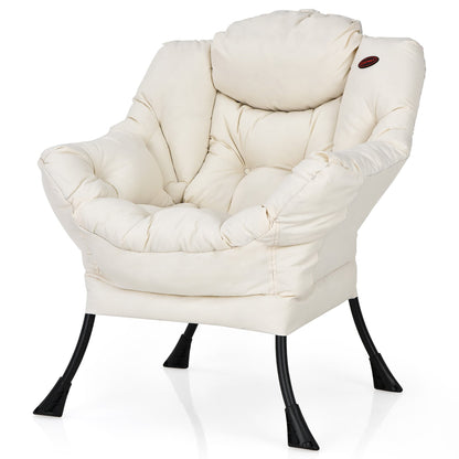 Poltrona moderna Lazy Chair Accent Lounge Chair Divano singolo
