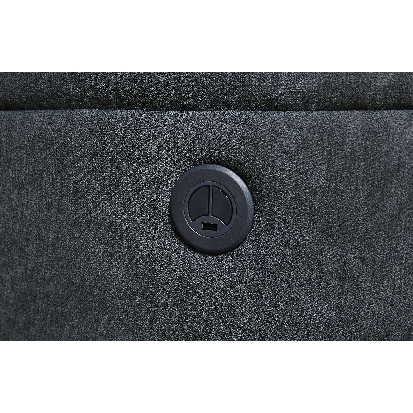 Poltrona reclinabile elettrica moderna con USB, supporto completo per la testa e la zona lombare