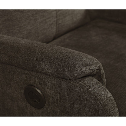 Poltrona reclinabile elettrica moderna con USB, supporto completo per la testa e la zona lombare