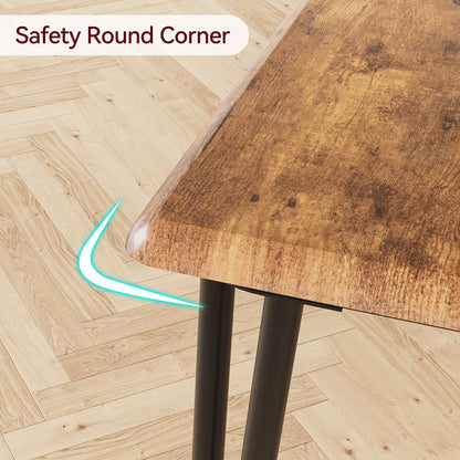 Set da pranzo moderno per cucina e sala da pranzo - 3 pezzi