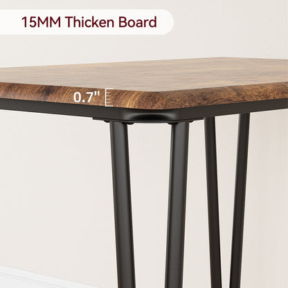 Set da pranzo moderno per cucina e sala da pranzo - 3 pezzi