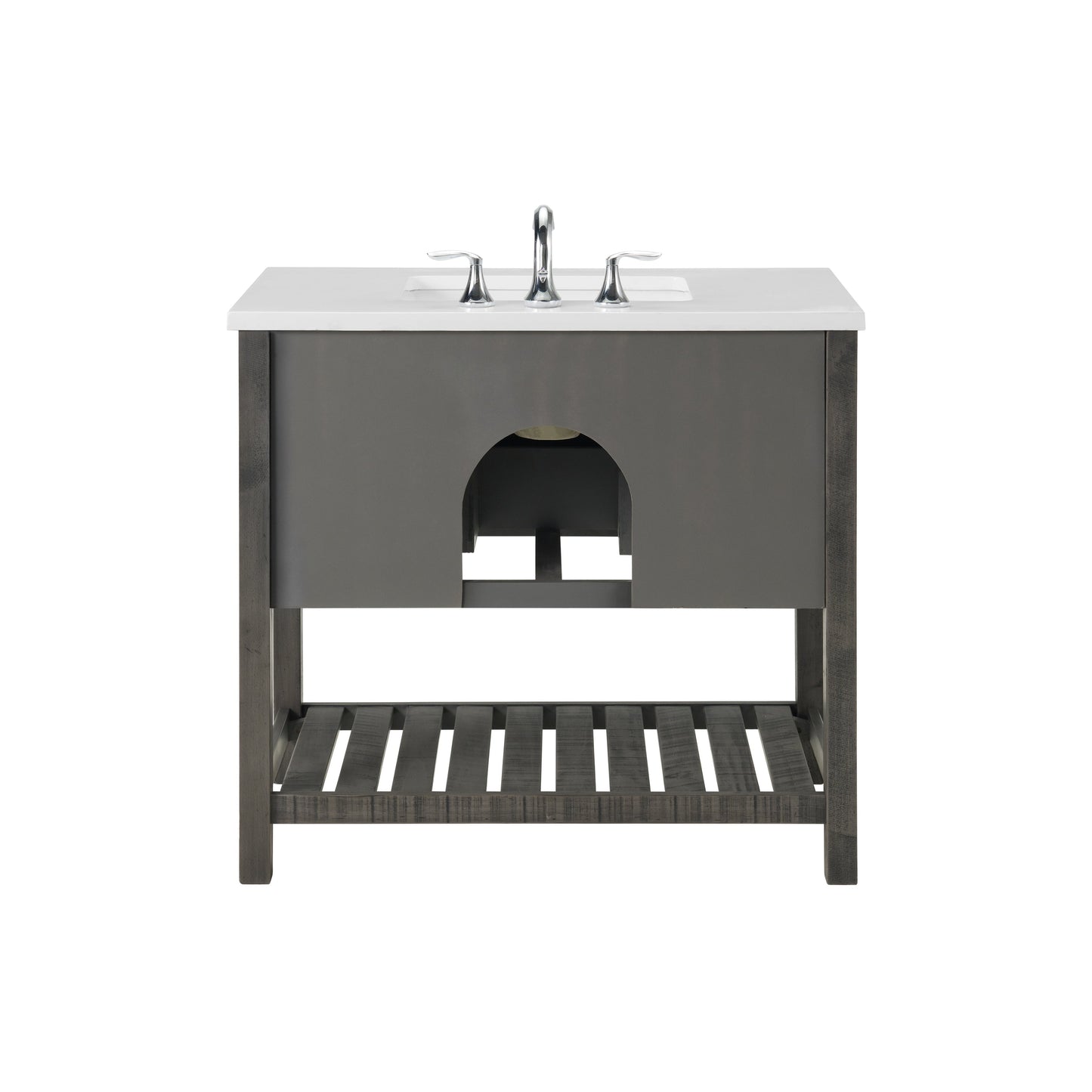 Mobile bagno singolo Monterey 37 Farmhouse con piano