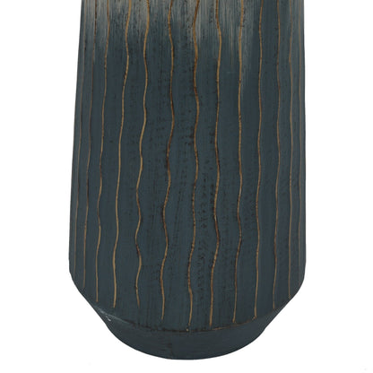 Vasi in metallo sfumato multicolore (set da 3)