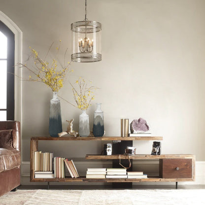 Vasi in metallo sfumato multicolore (set da 3)