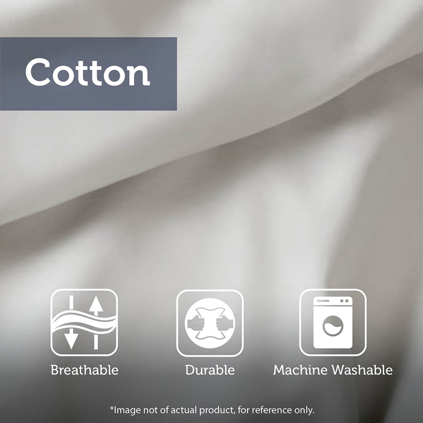 Set di piumoni oversize in cotone blu nobile di Madison Park Signature