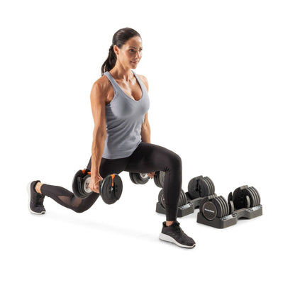Set di manubri NordicTrack da 55 libbre con selezione del peso