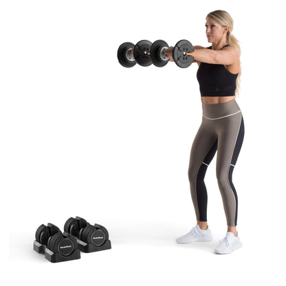 Set di manubri NordicTrack da 55 libbre con selezione del peso