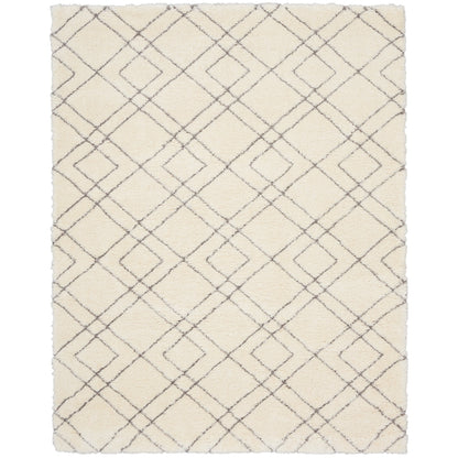 Tappeto geometrico astratto in pelo ultra morbido di Nourison, lussuoso