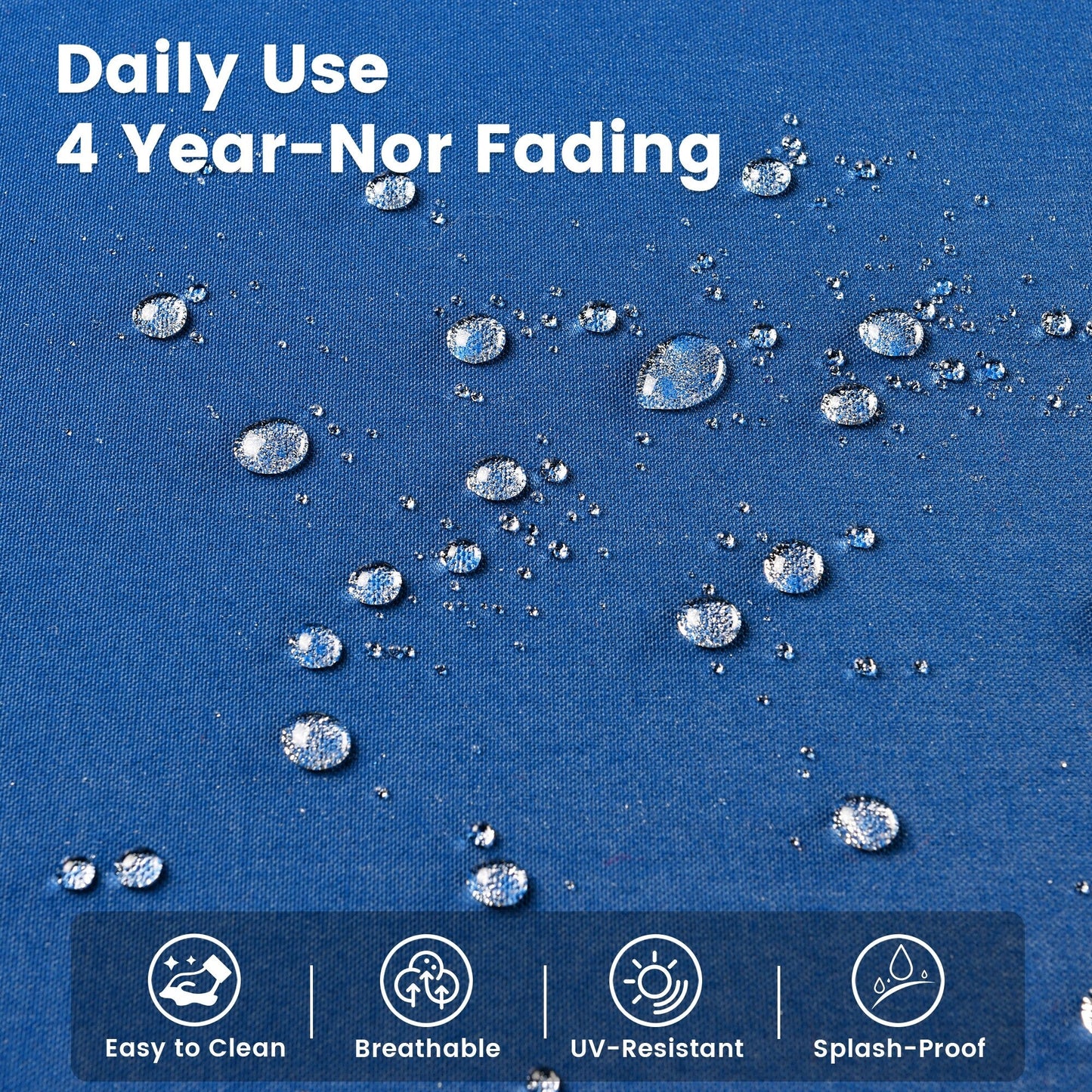 Set di 9 sedie girevoli in vimini per esterni OVIOS con tavolo da fuoco