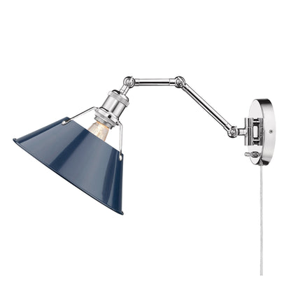 Applique da parete snodabile Orwell a 1 luce