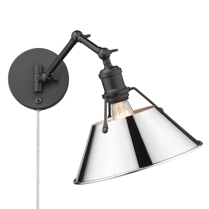 Applique da parete snodabile Orwell a 1 luce