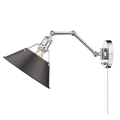 Applique da parete snodabile Orwell a 1 luce