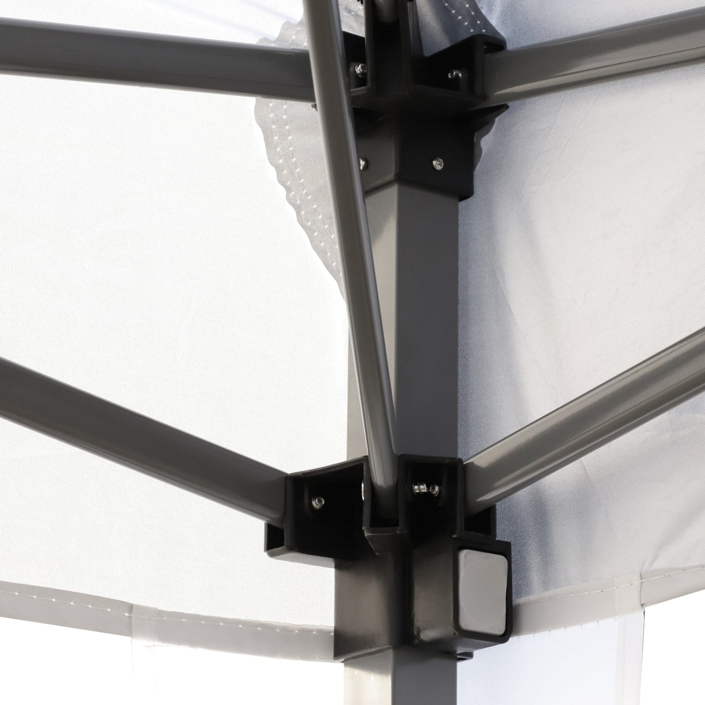 Tendalino pieghevole Outsunny Heavy Duty con telaio robusto, tetto anti-UV, borsa per il trasporto per patio, cortile, spiaggia, giardino