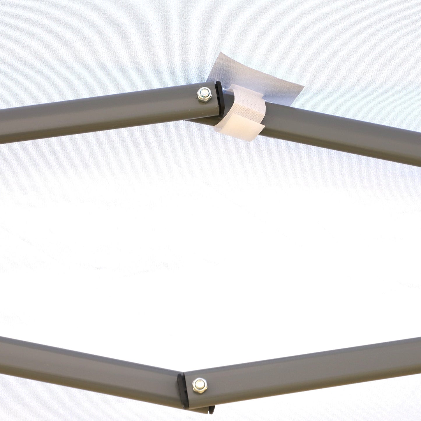 Tendalino pieghevole Outsunny Heavy Duty con telaio robusto, tetto anti-UV, borsa per il trasporto per patio, cortile, spiaggia, giardino